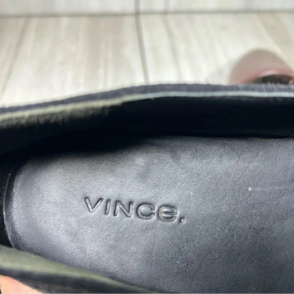 Vince Blair Warren Black Slip On Suede Sneaker Casual Shoes Womens Size 7 EUR 37 - Picture 10 of 10